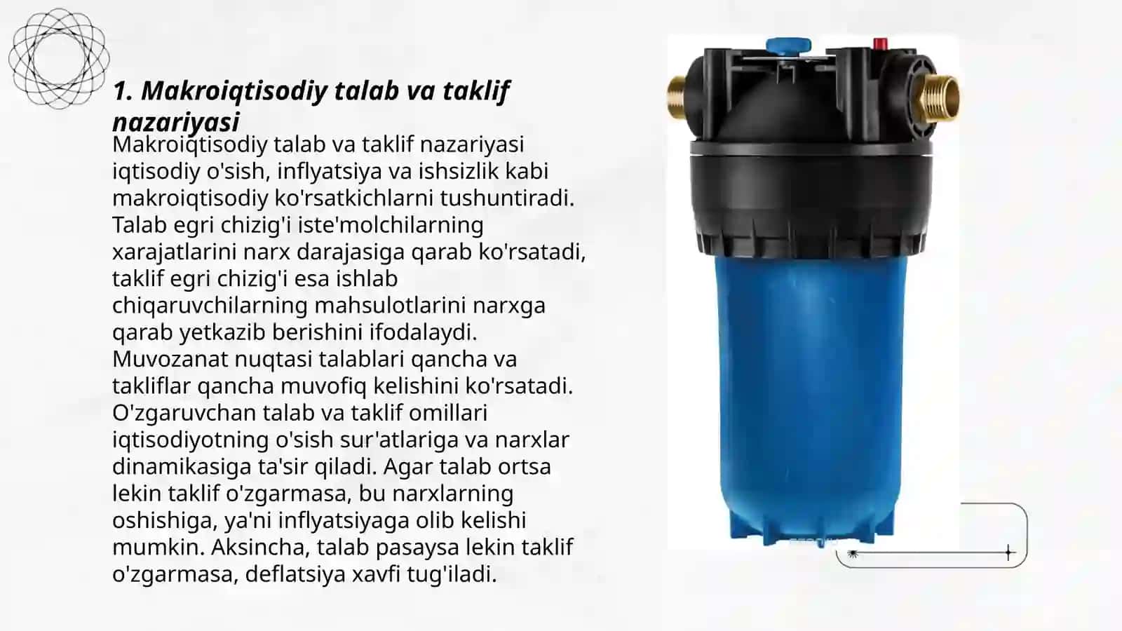 Yalpi talab va yalpi taklif modeli 3