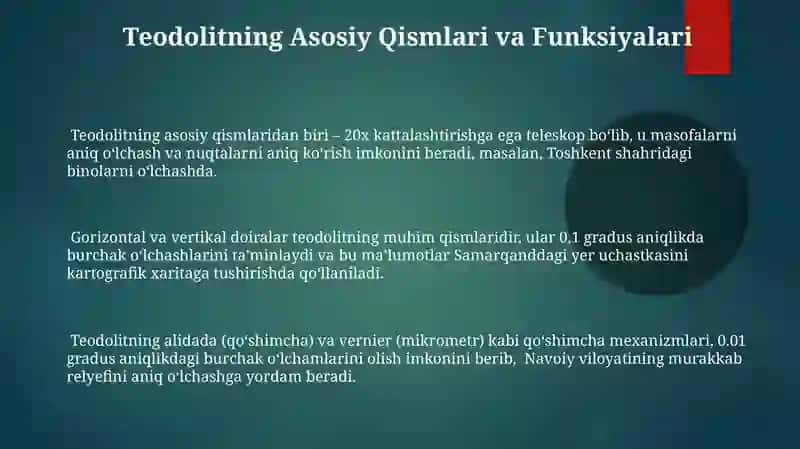 Teodolitlardan sanoq olish qurilmalari 3
