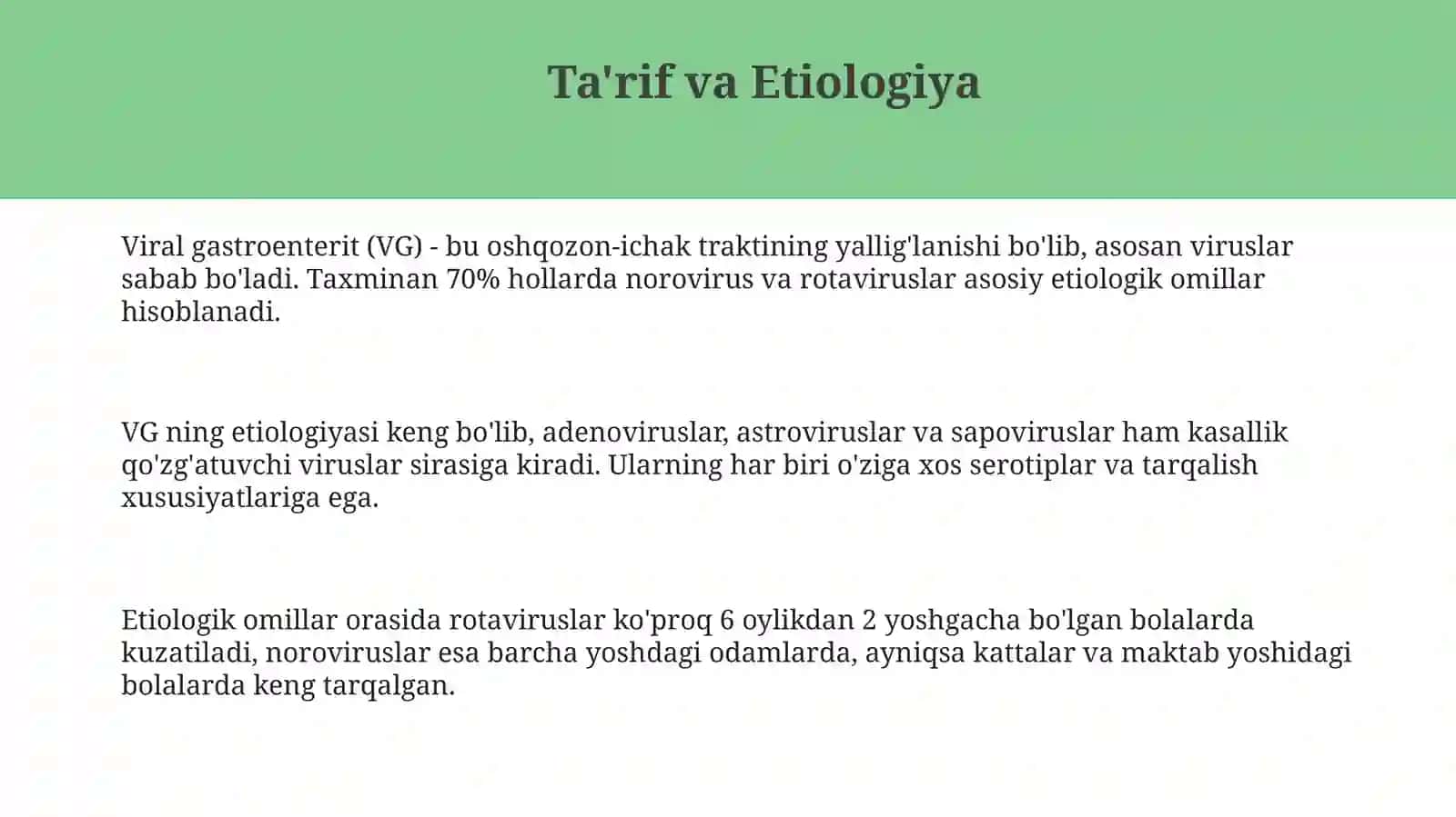 Virusligastroenterit 3