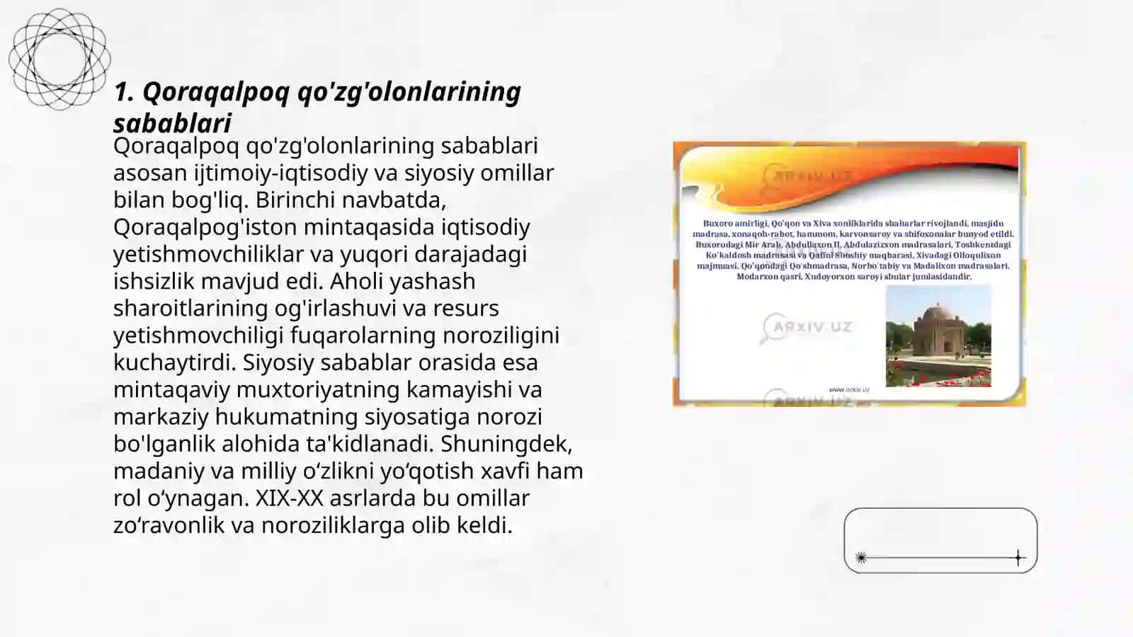 Qoraqalpoqlarning XIX asrdagi qozg’olanlari 3