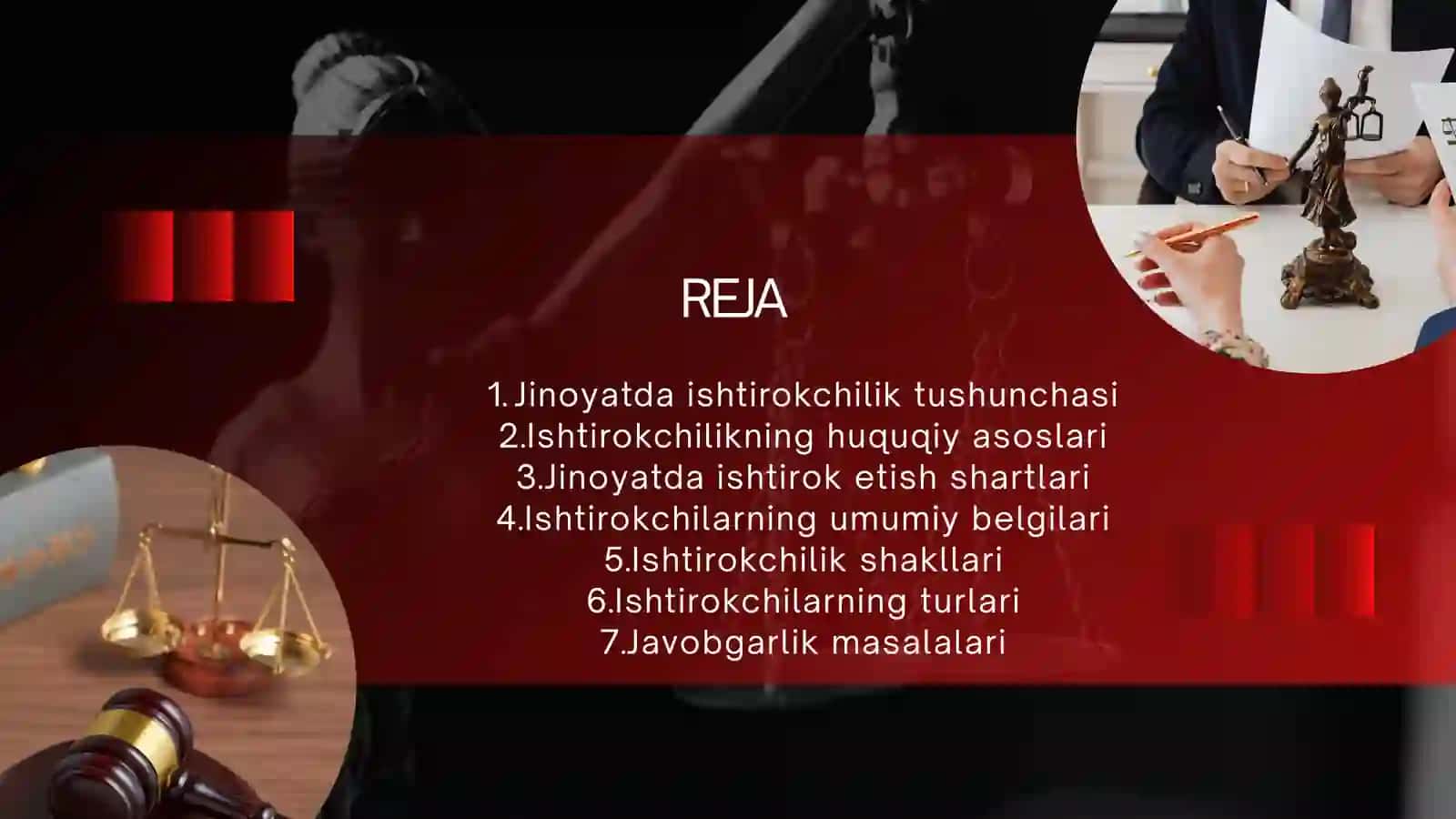 JINOYATDA ISHTIROKCHILIK VA TURLARI 3