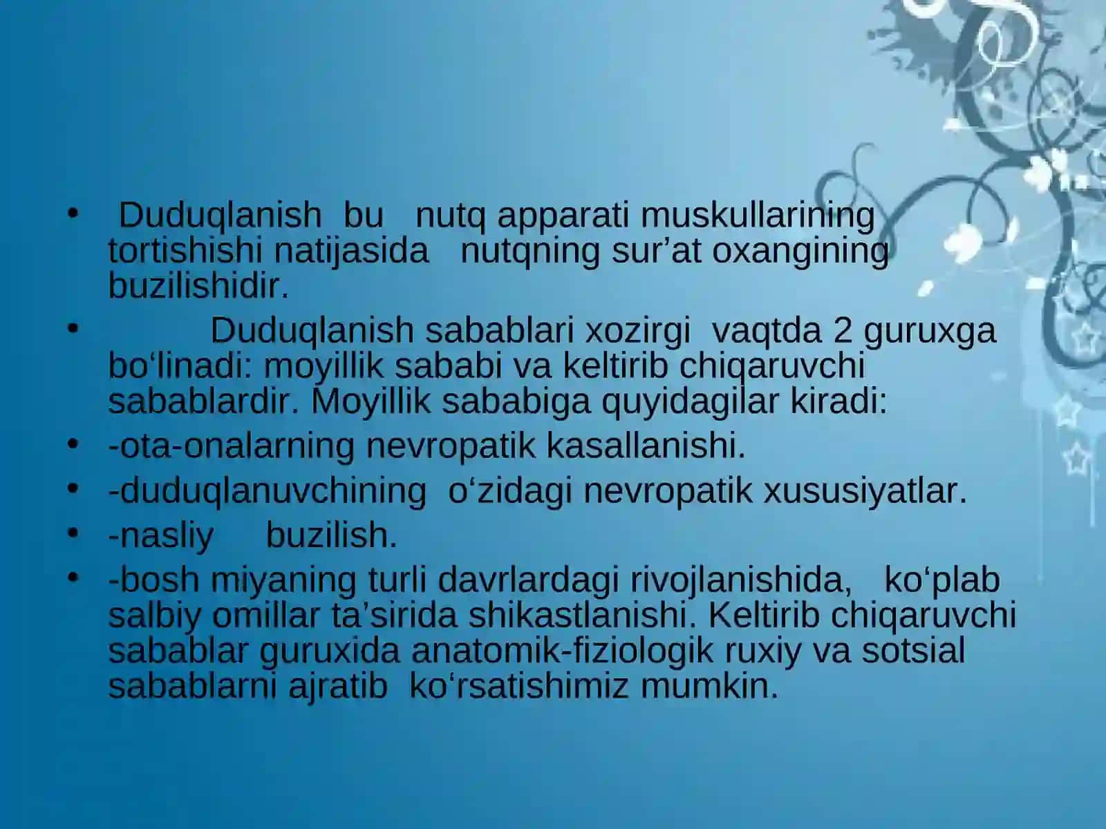 Duduqlanish 3