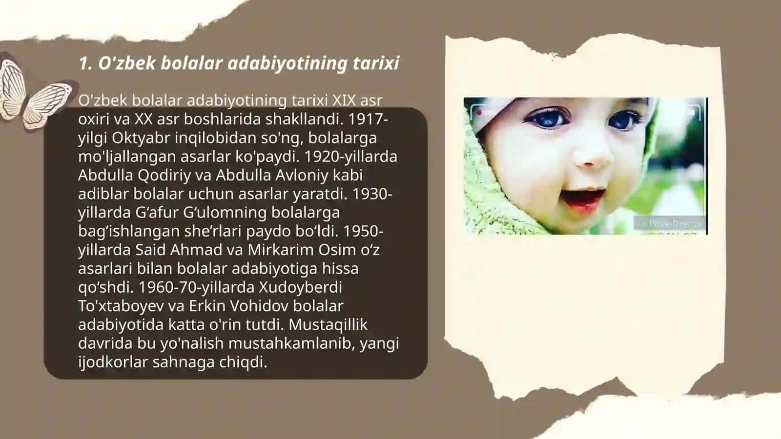 O'zbek bolalar adabyoti 3