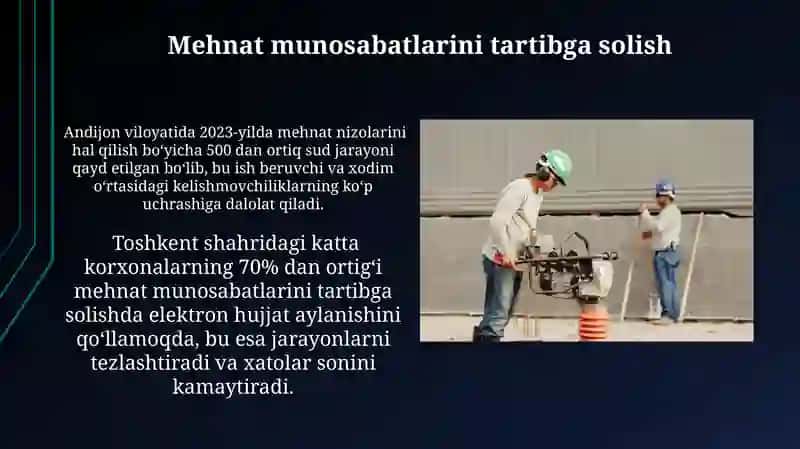 Mehnatga moslashuv 3