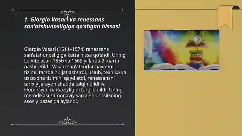 Jahon tamaddunida tasviriy san'atning tutgan o'rni 3