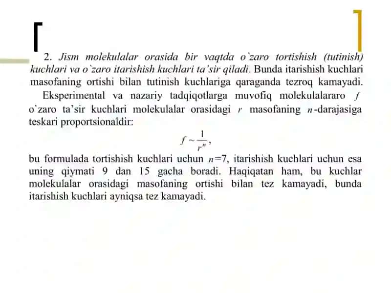 Molekular fizika 3