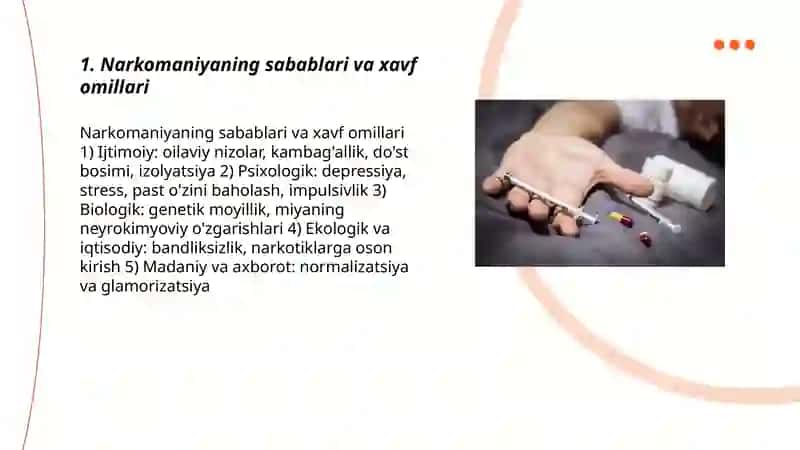 Narkomaniya va uning asoratlari 3