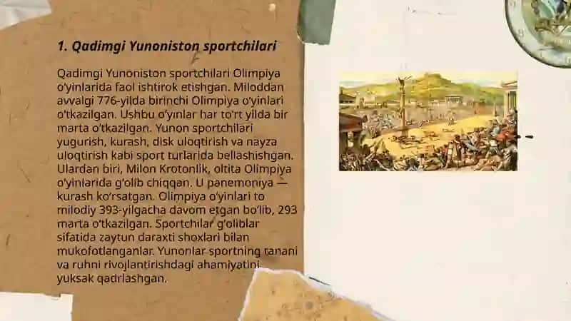 Qadimgi Yunoniston sportchilari 3