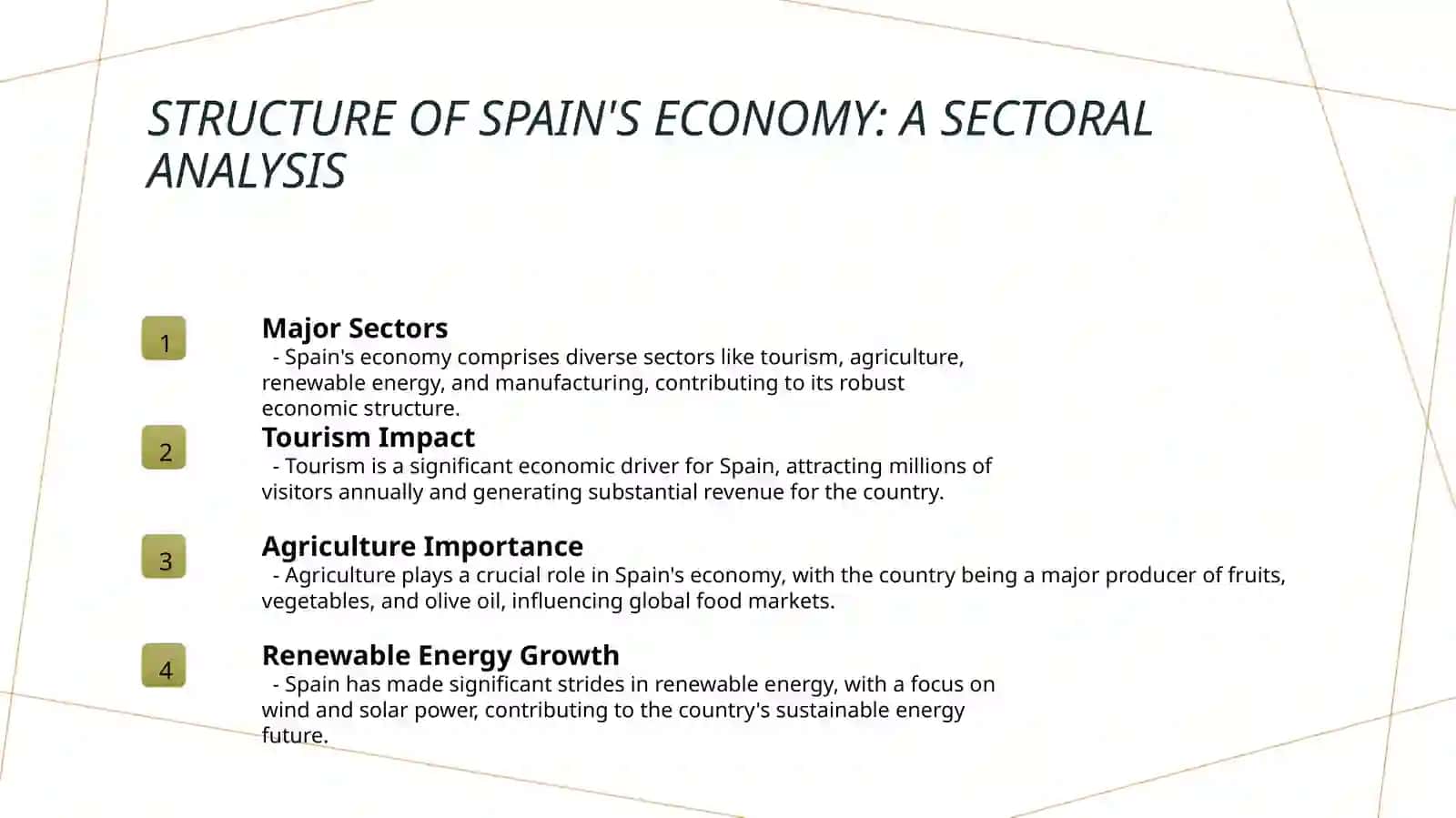 Economy of spanish 3