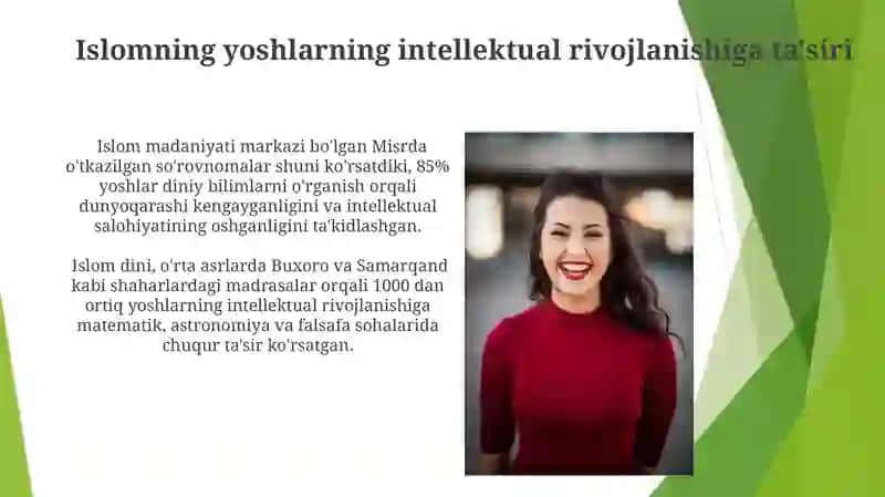 Islom dinining yoshlar ongiga taʼsiri 3