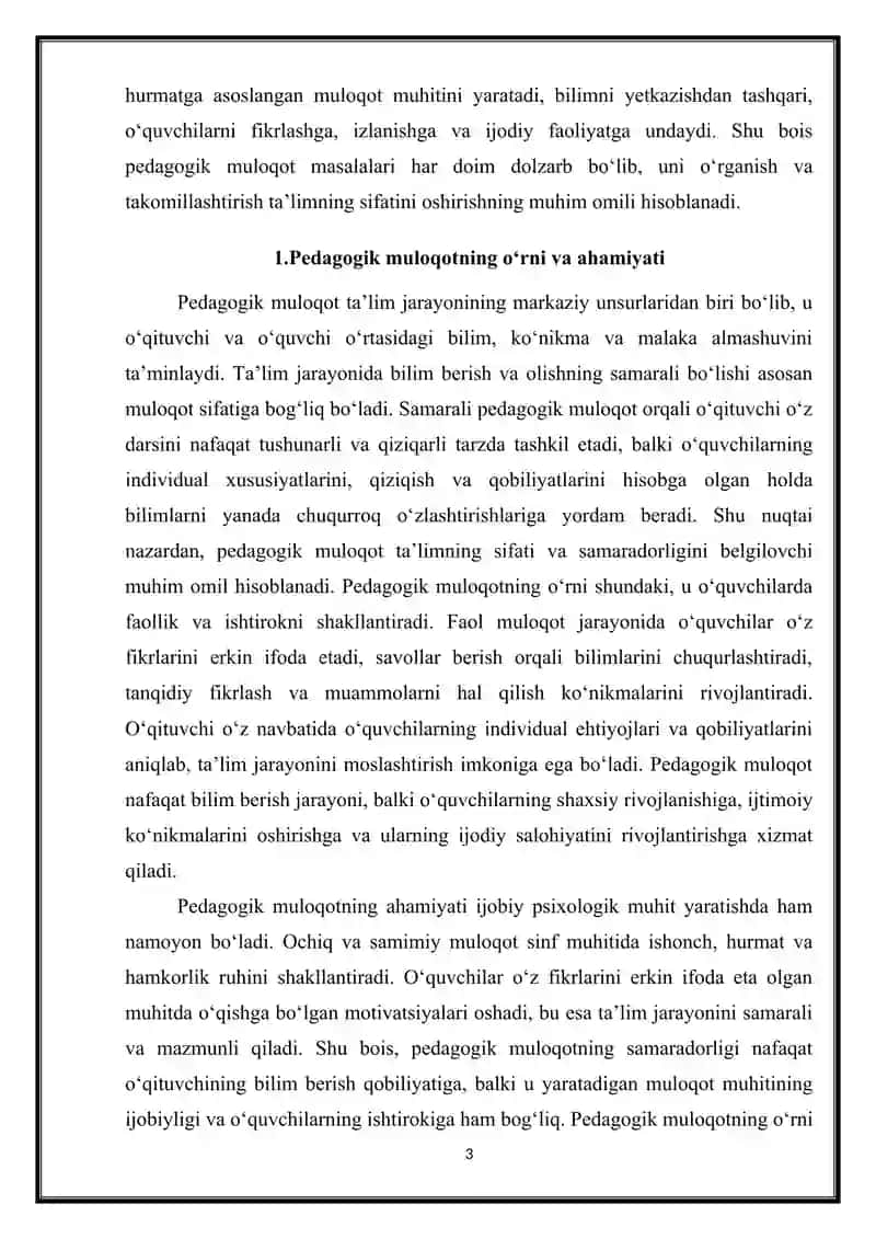 Pedagogik muloqot 3