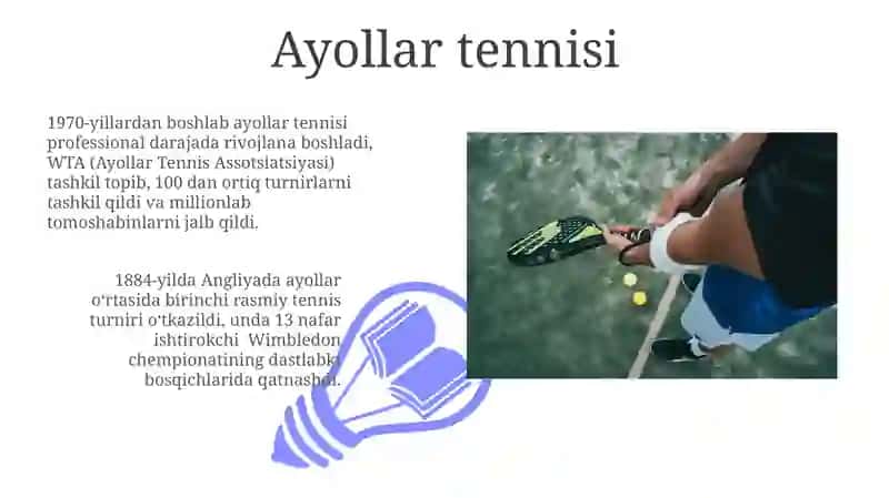 Tennisning kelib chiqishi 3
