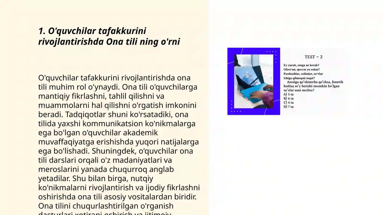 Ona Tilidan Sinfdan Tashqari Ishlar 3