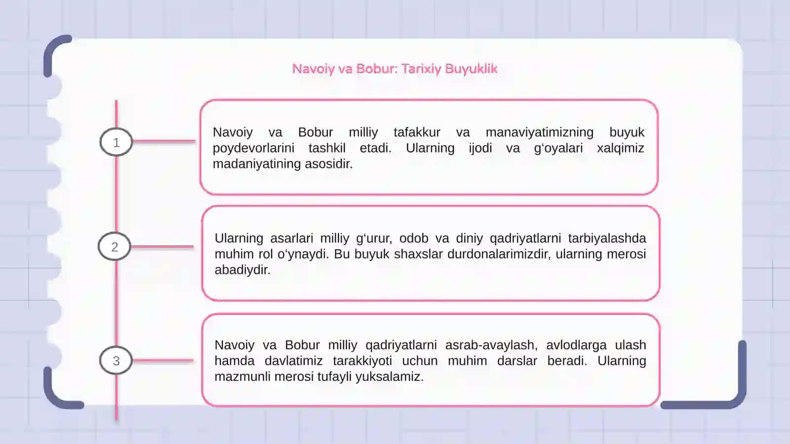 Navoiy va Bobur milliy tafakkur va manaviyatimizning ikki buyuk ustuni 3