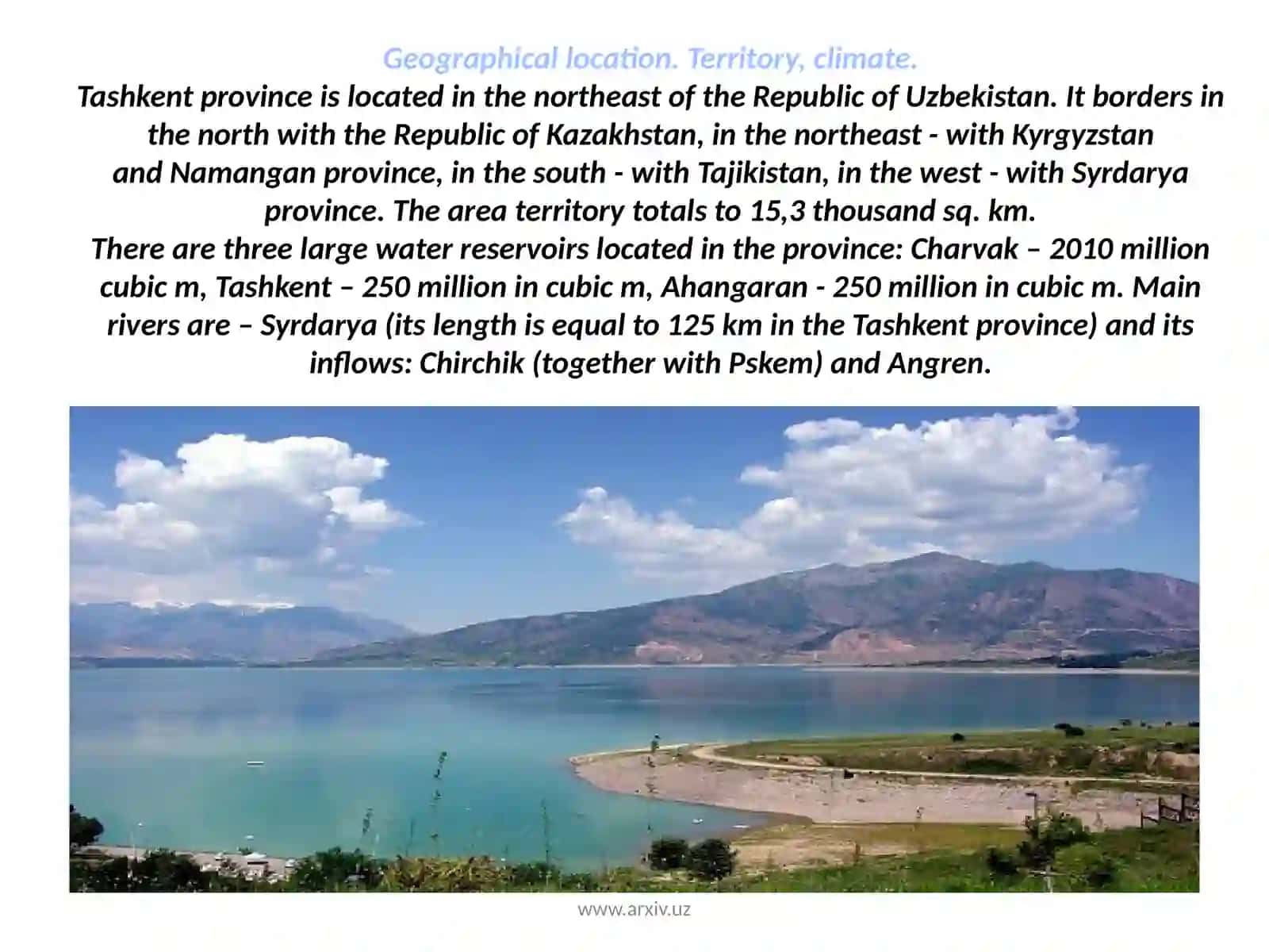 Tashkent province 3