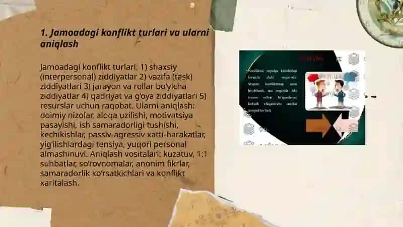 Kanflikt va uni yechimga olib kelish yo’llari 3