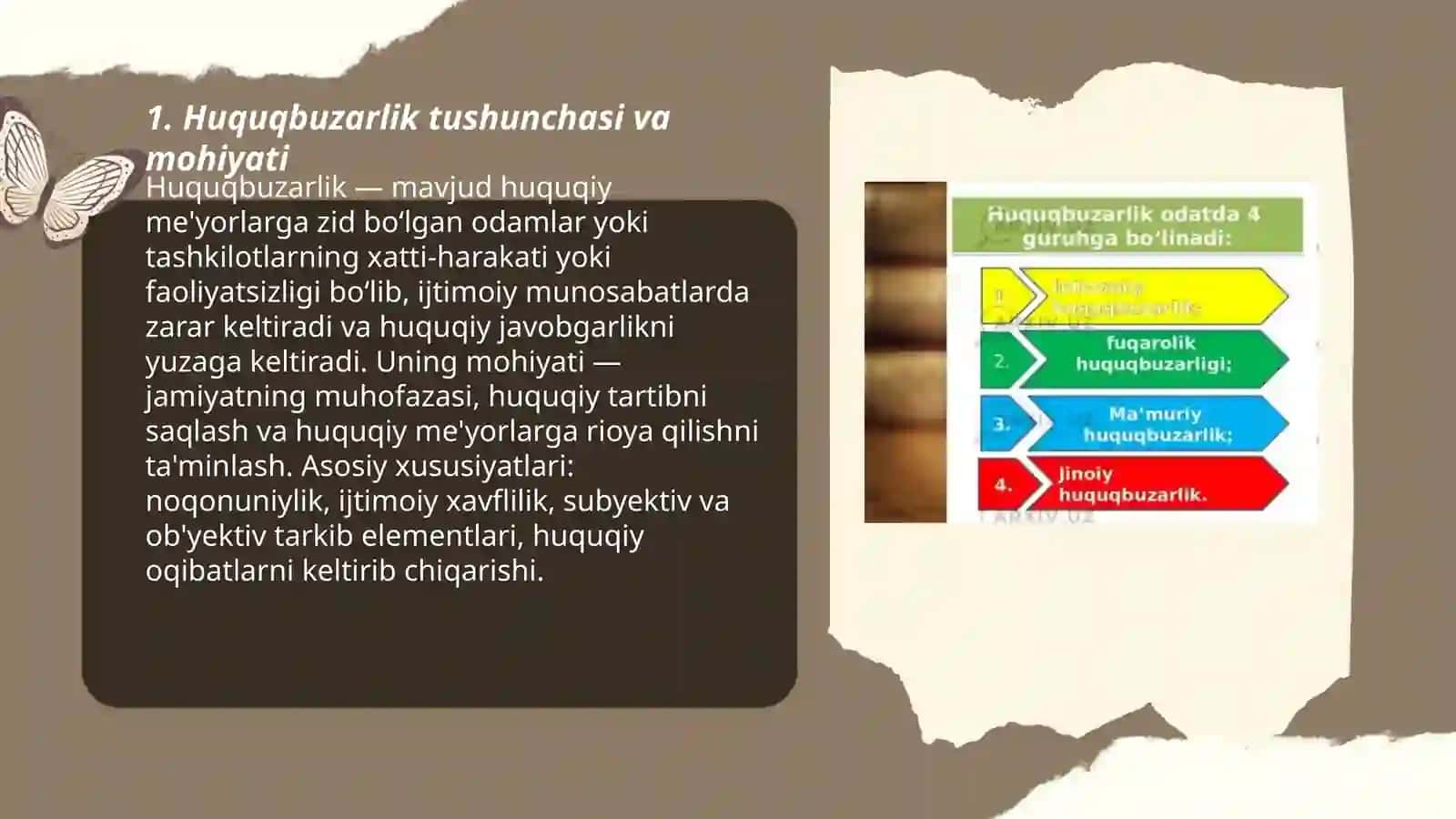 Huquqbuzarlik 3