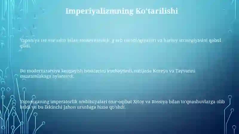 Yaponiya XIX asr oxirida 3