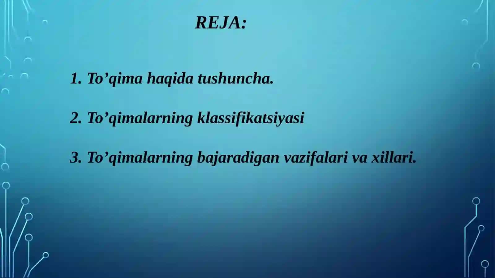 To'qimalar tuzilishi va turari 3