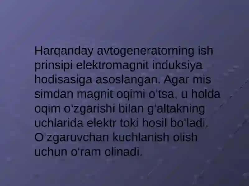Garmonik tebranishlar generatorlari 3
