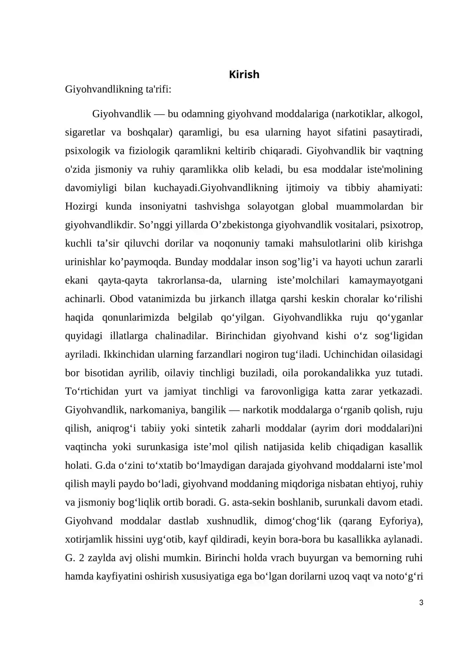 Giyohvandlik-davr vabosi 3