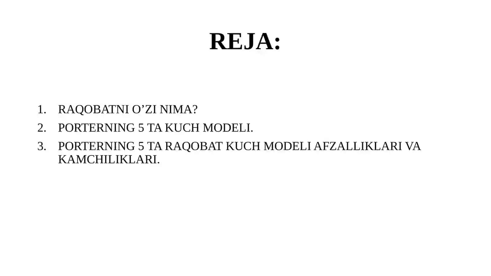 PORTERNING 5 TA KUCH MODELI 3