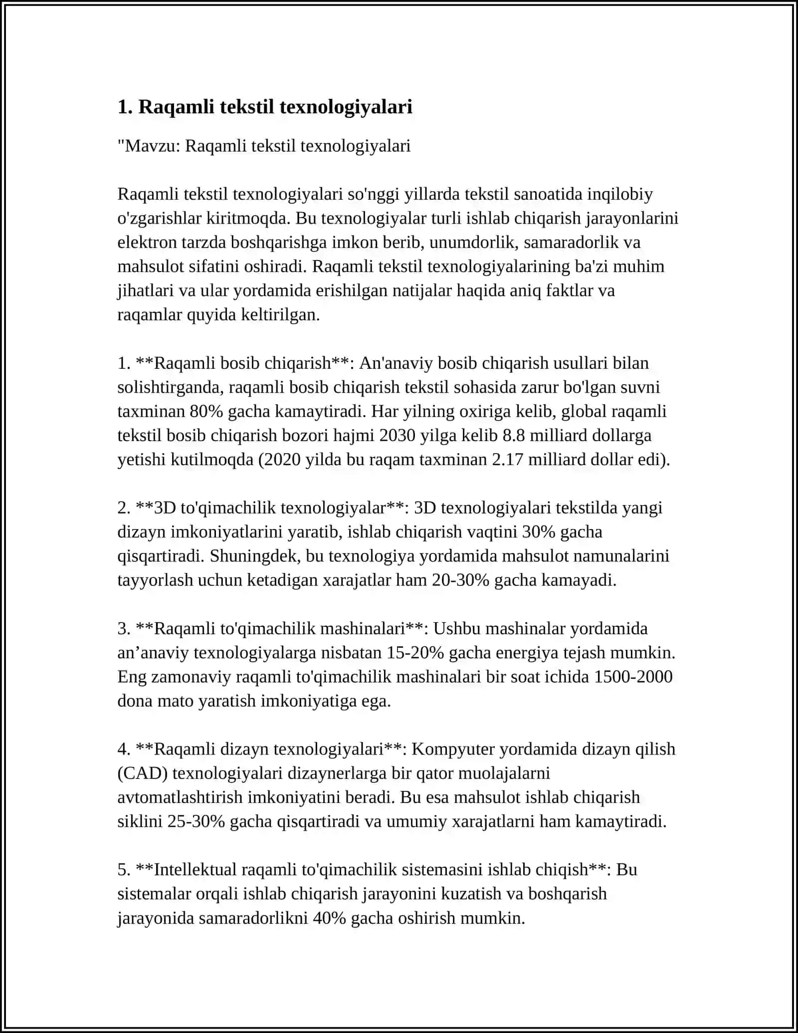 Raqamli tekstil texnologiyalari 3