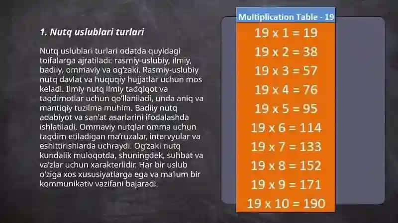 Nutq uslunlari matn 3