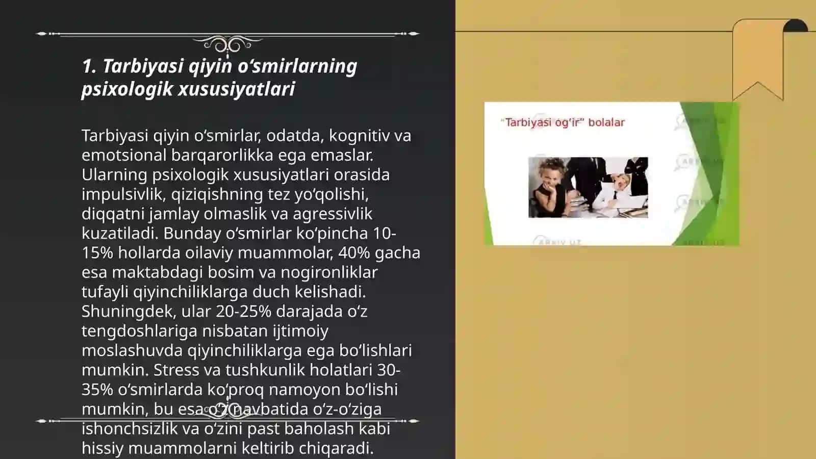 Tarbiyasi qiyin o‘smirlarning psixologik xususiyatlari 3