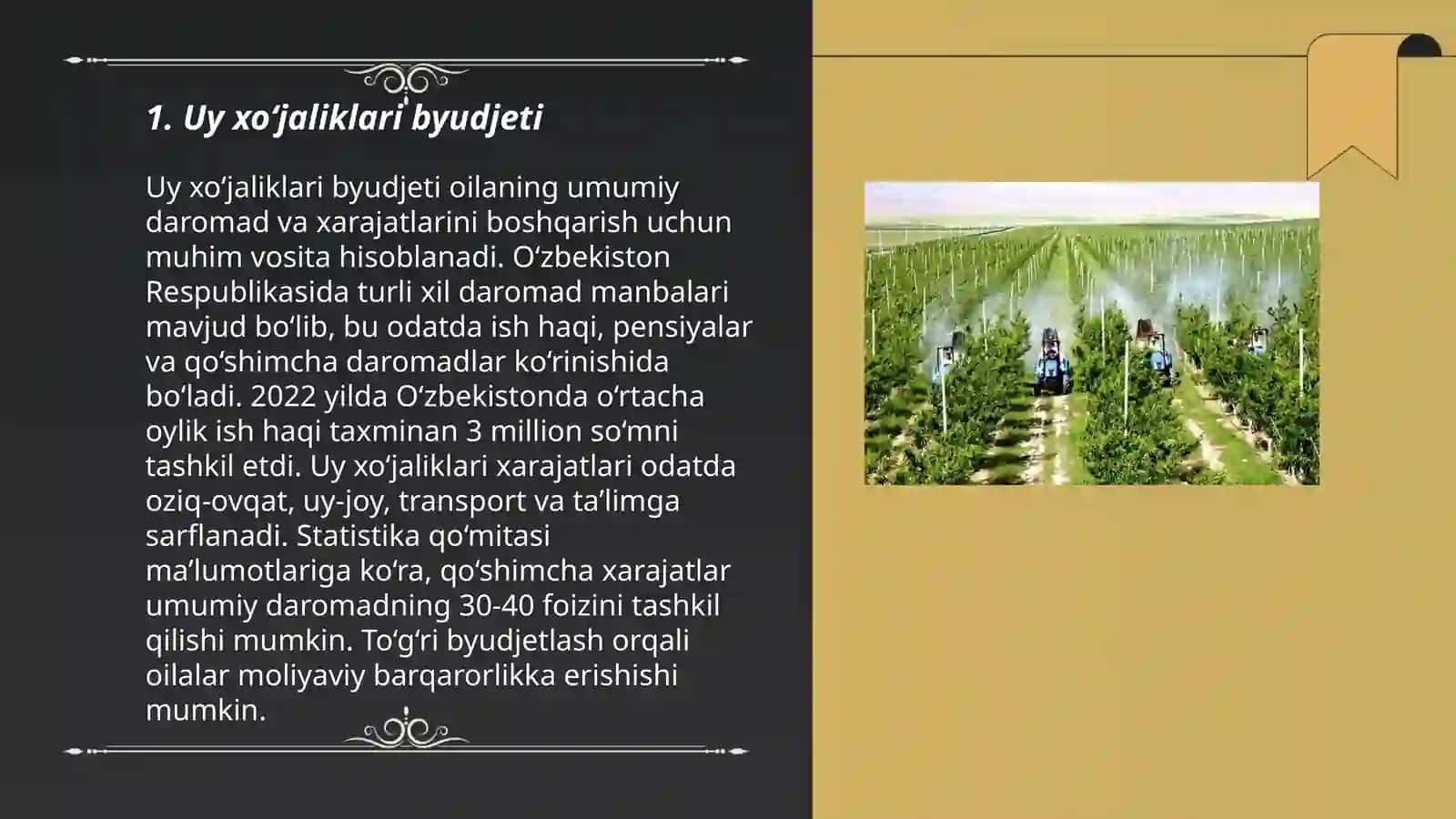 Uy xo‘jaliklari moliyasi 3