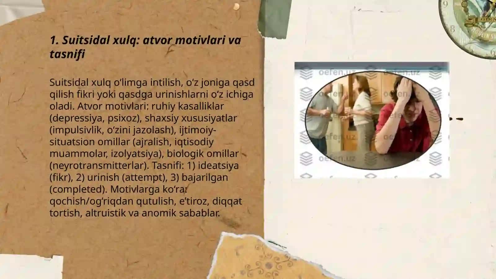 Suitsidal xulq - atvor motivlari va tasnifi 3