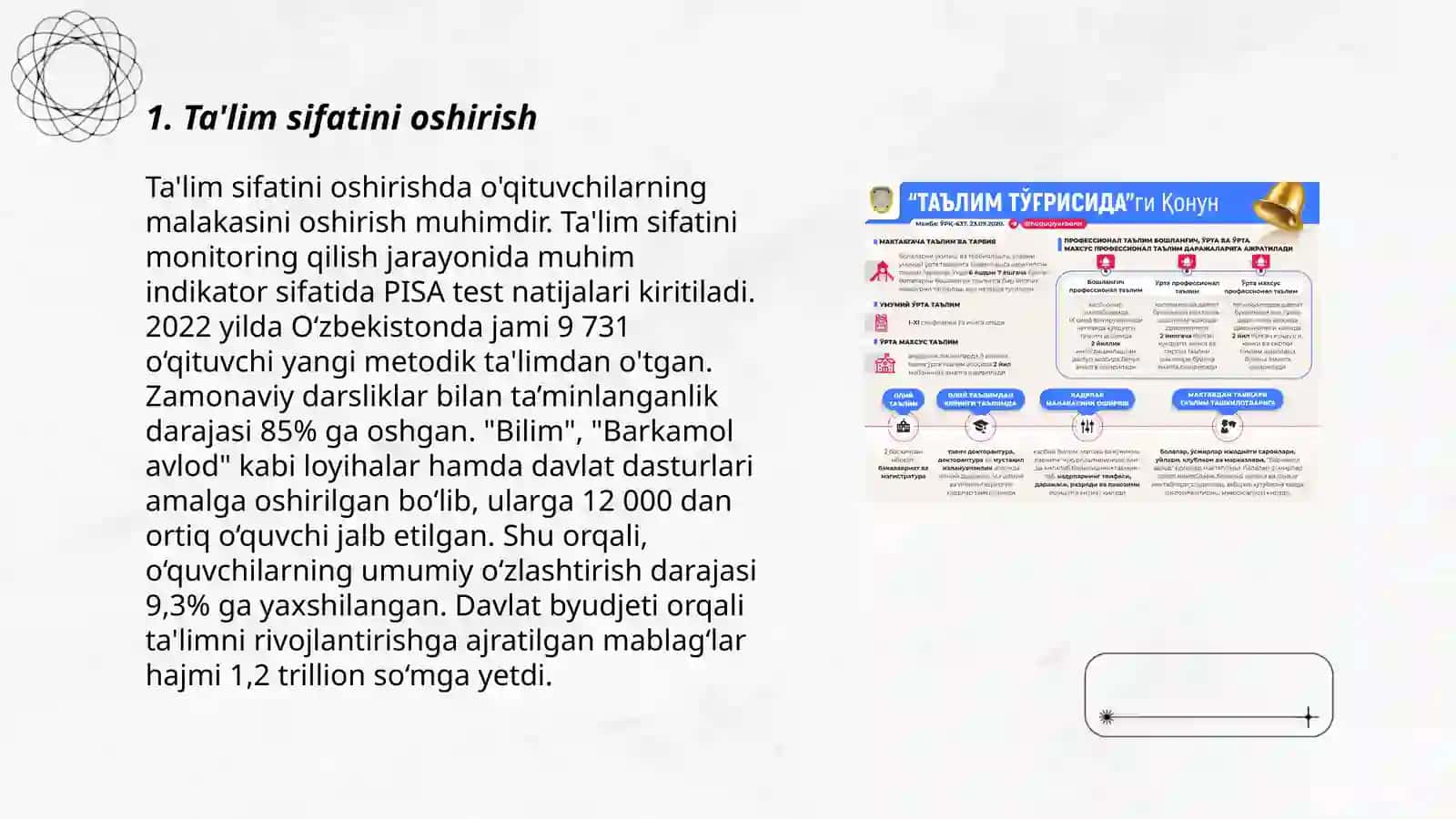 Ta'lim sifatini oshirish 3