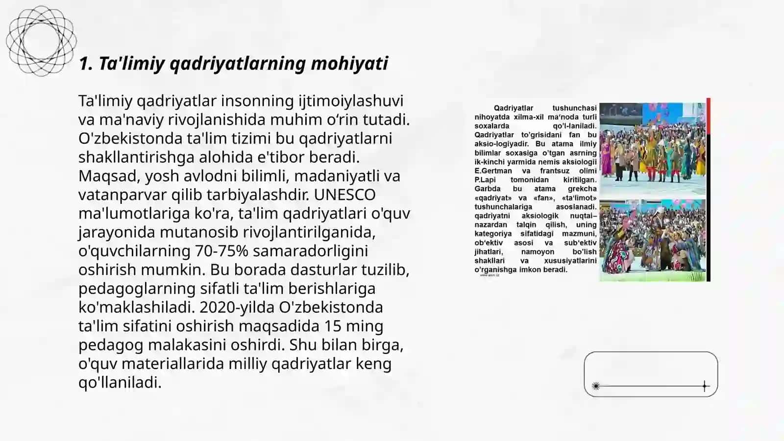 Ta'limiy qadriyatlar 3