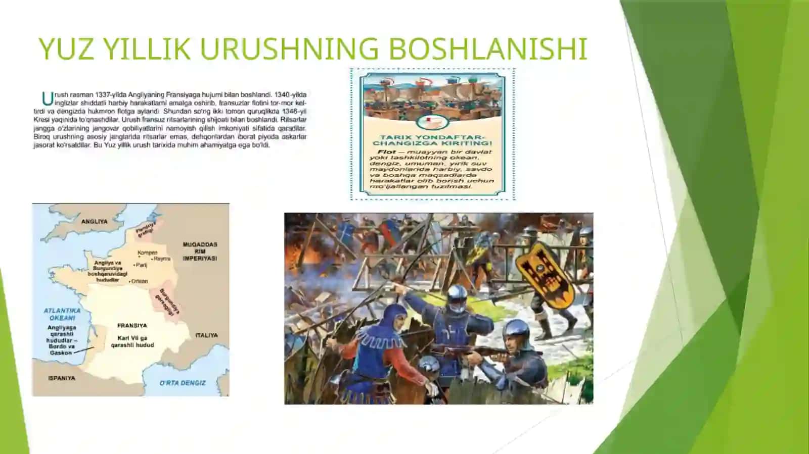 Yuz yillik urush sabablari,yakunlar,oqibatlari 3