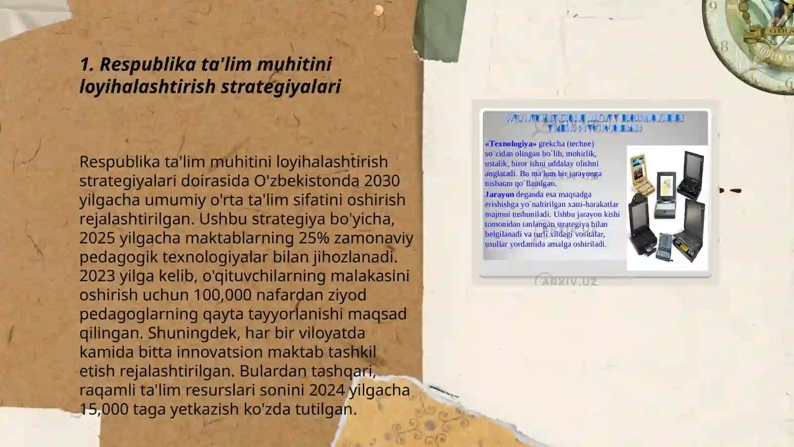 Ta‘lim muhitini loyihalashtirish darajalari 3