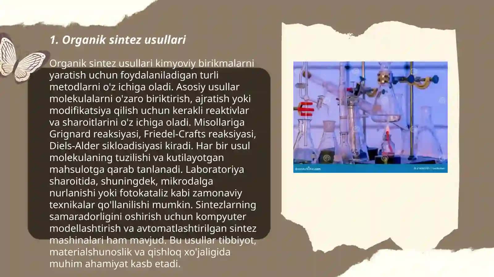 Organik sintez taraqqiyoti 3