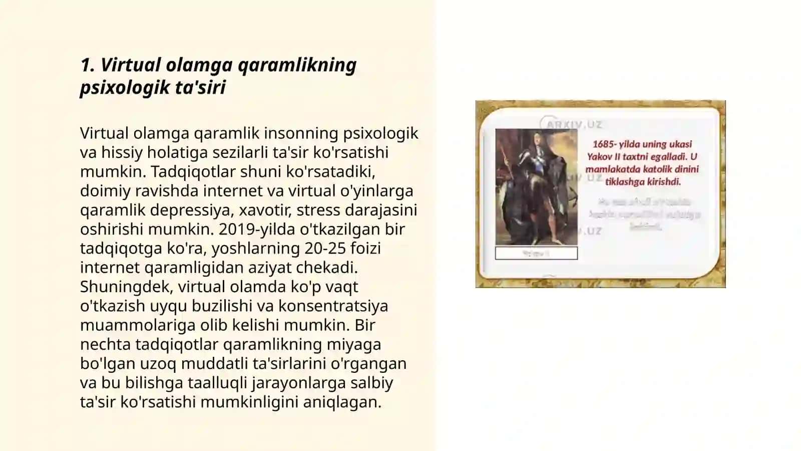 Virtual olamga qaramlik va uning oqibatlari 3