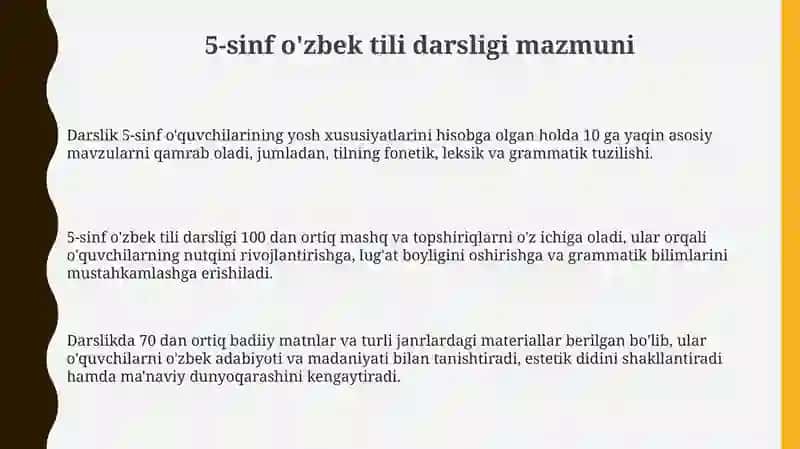 5-sinf Ona Tili Darsligi 3