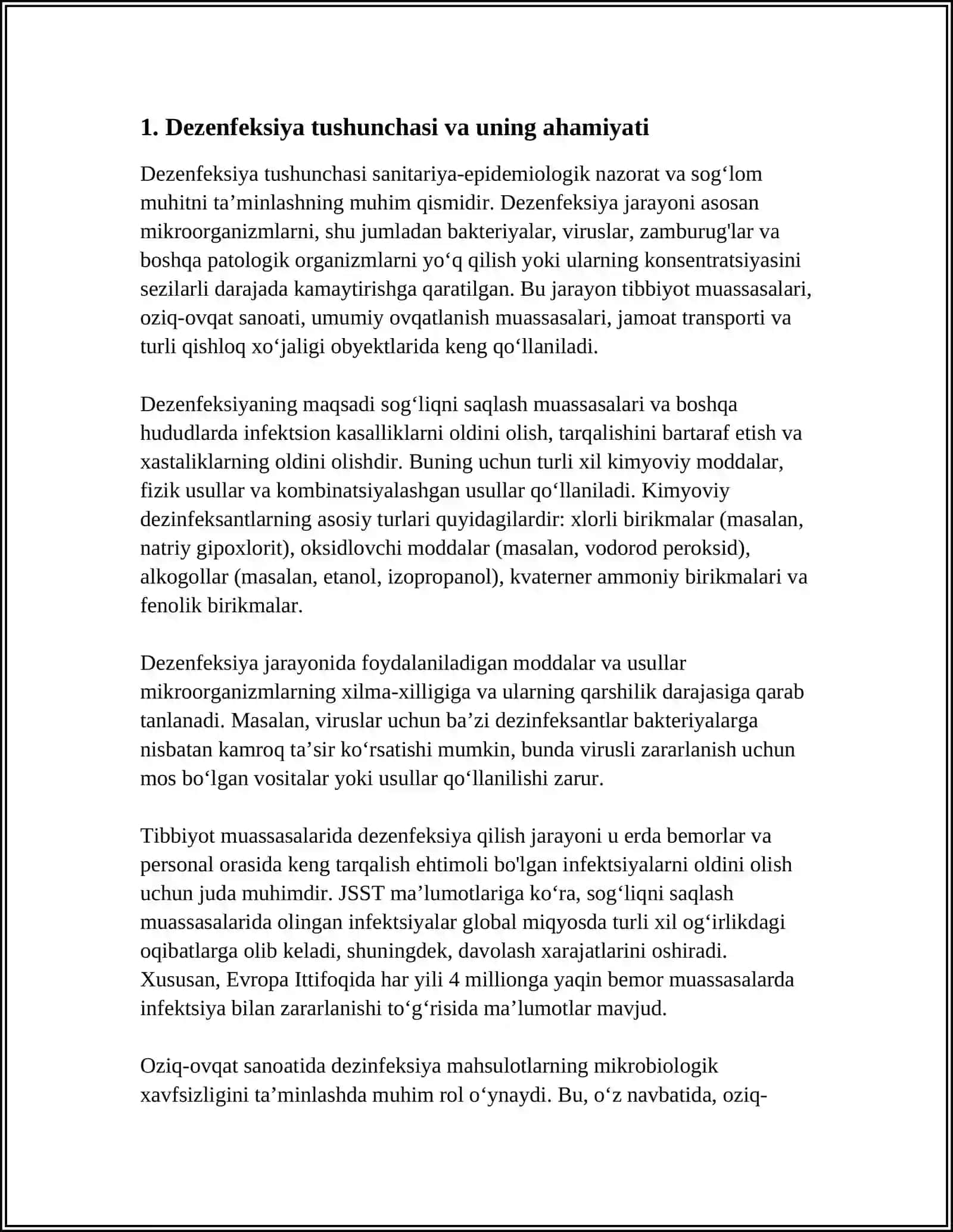 DEZINFEKSIYA TURLARI, USULLARI VA VOSITALARI 3