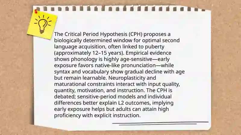 Age characteristics in learning a foreign language 3