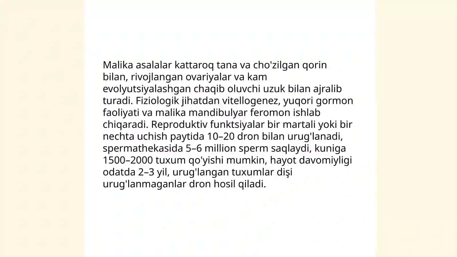 Asalari oilasi tarkibi 3