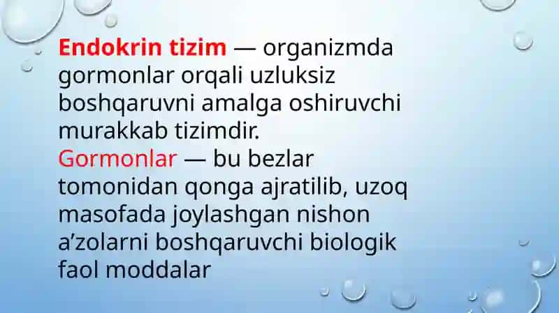 endokrin bezlar, gipotalamo gipofizar sistema 3