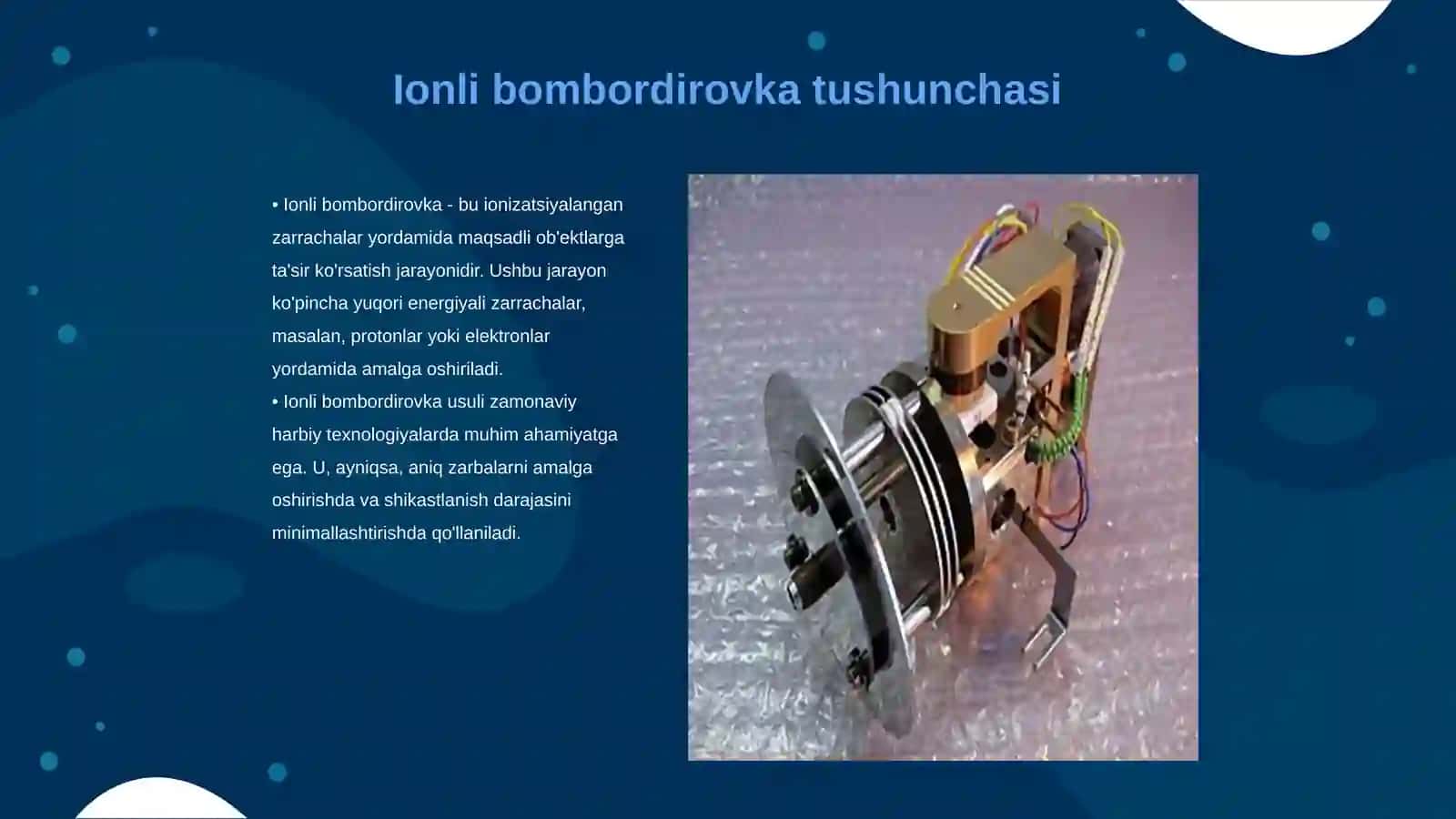 Ionli bombordirovka 3