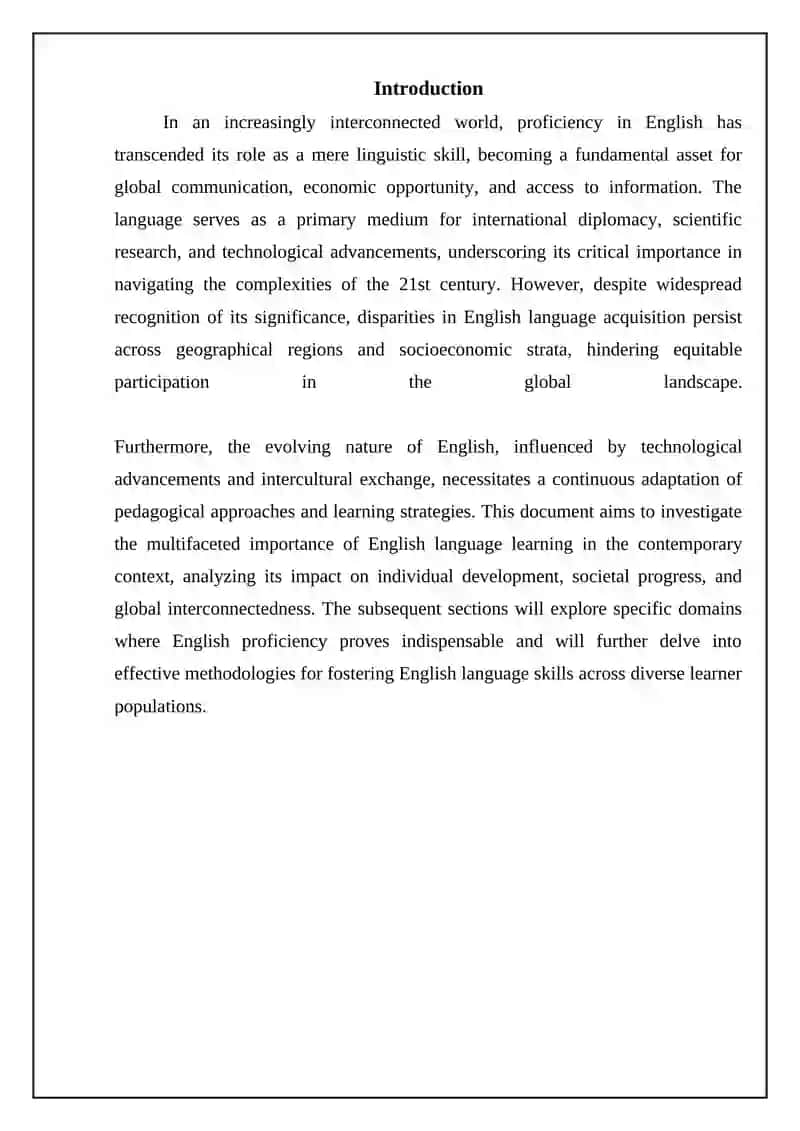The Importance of Learning English 3