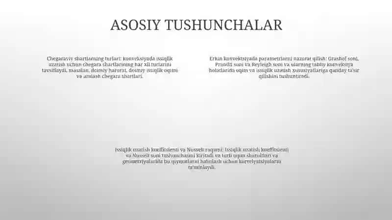 Majburiy Konveksiyada Issiqlik Berilishi. 3