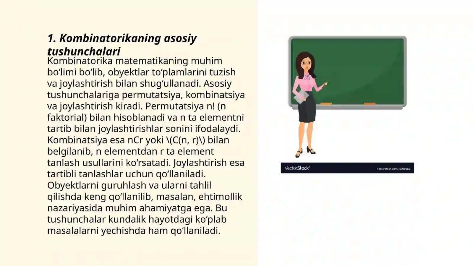 Kombinatorika masalalarini yechish usullari 3