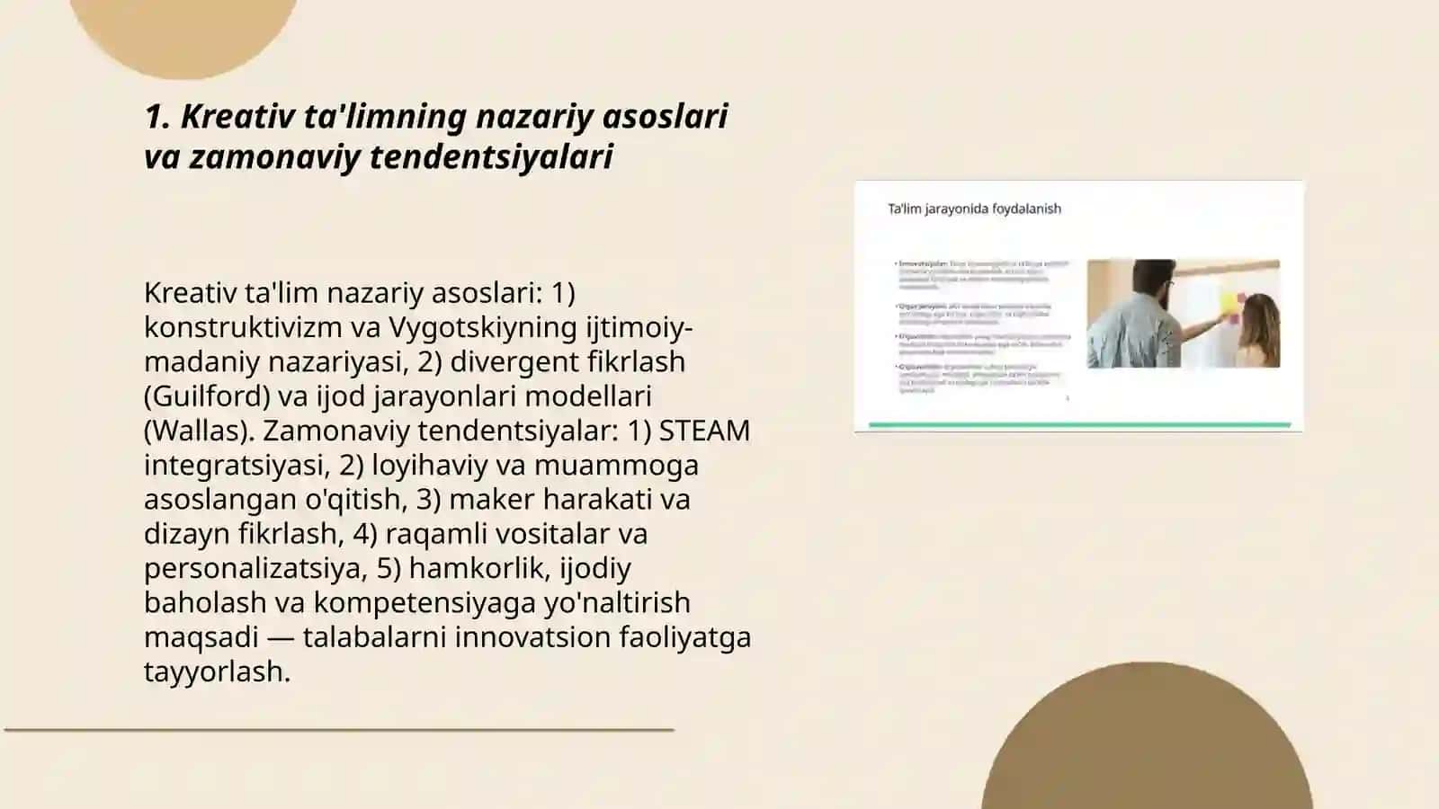 Zamonaviy yondashuv 3