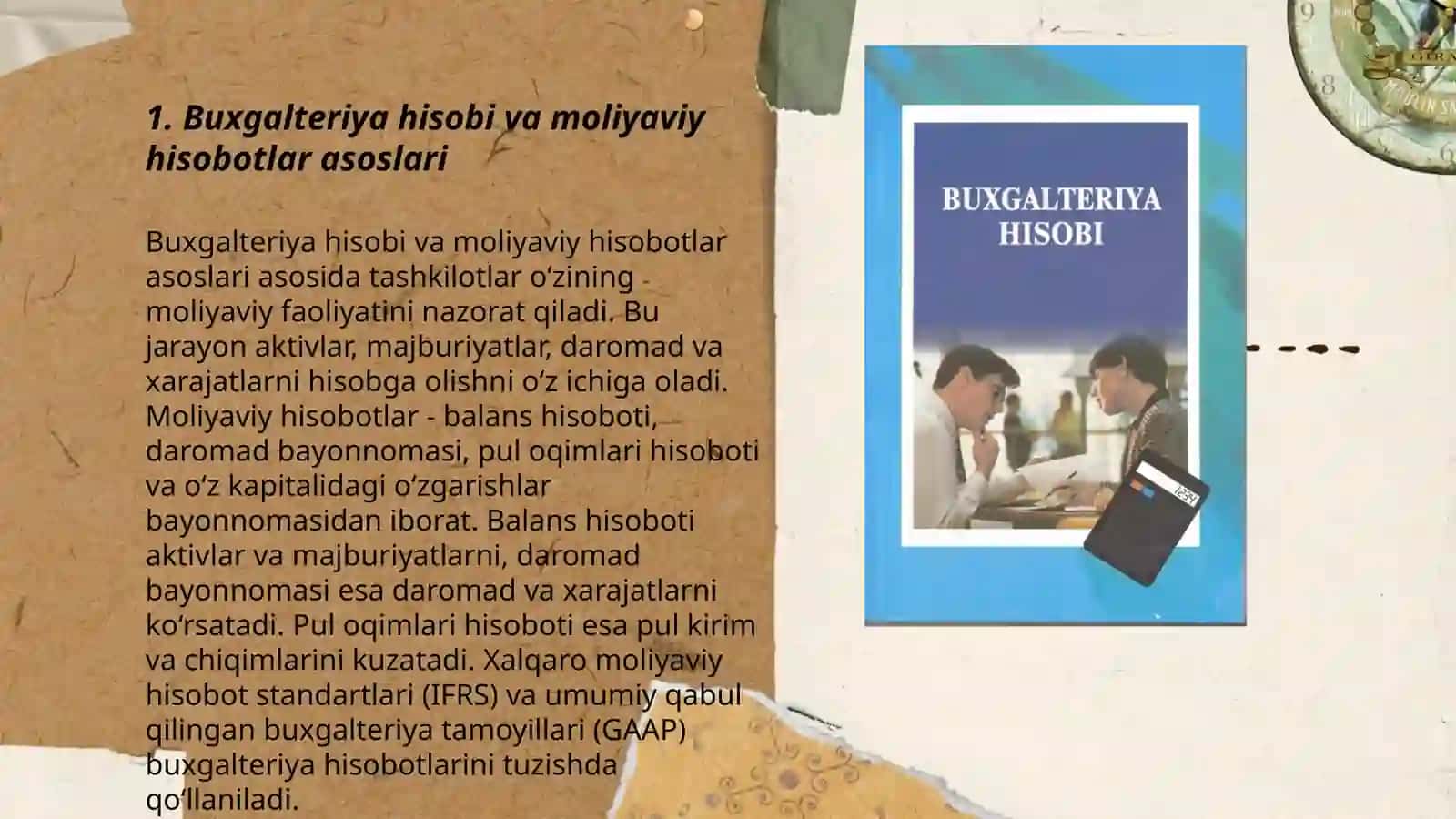 Buxgalteriya hisobi milliy standartlari 3