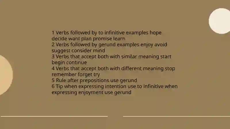 Verb patterns and Future forms 3