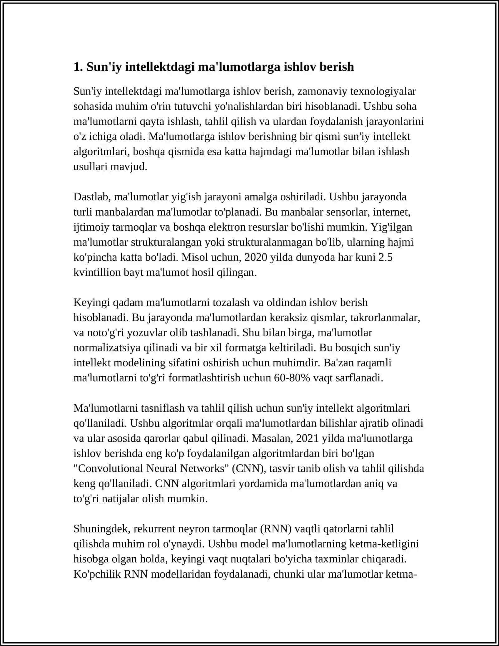 SUN'IY INTELLEKT VA NEYRONTO'RLI TEXNOLOGIYALAR 3